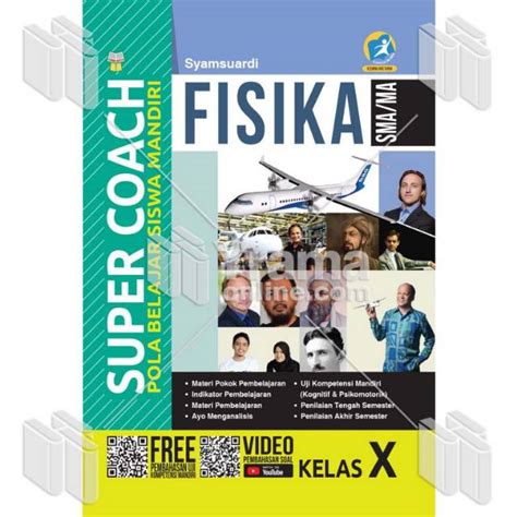 Jual Buku Ringkasan Materi Dan Latihan Soal Super Coach Fisika Sma Ma