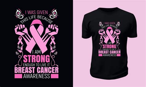 Breast Cancer Awareness T Shirt Design 11935459 Vector Art At Vecteezy