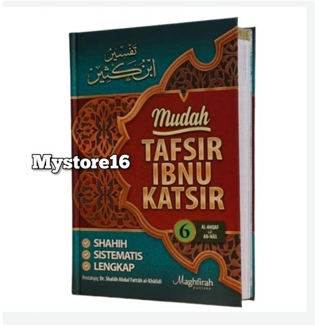 Jual Mudah Tafsir Ibnu Katsir Jilid Original Maghfirah Shopee Indonesia