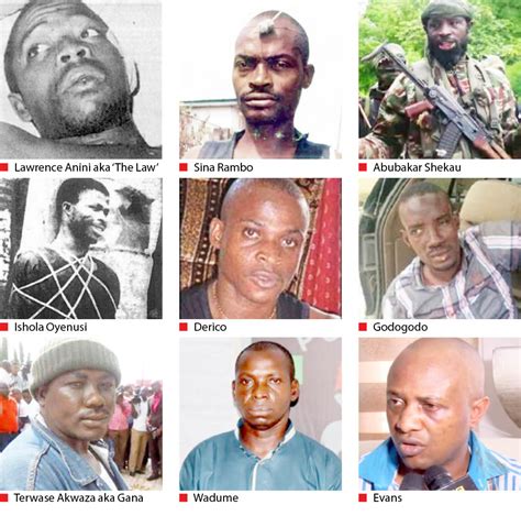 From Anini To Evans Top Criminals That Shook Nigeria In Five