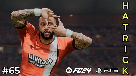 EA FC 24 Luton Town Career Mode EP65 Dua Kali Hatrick YouTube