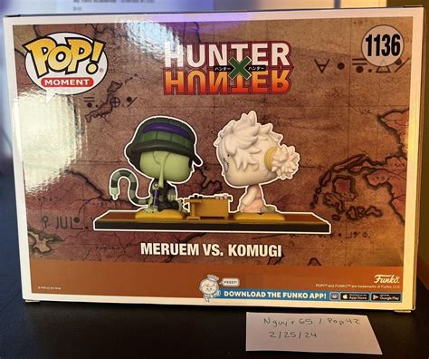 Funko Pop Moment Hunter X Hunter Meruem Vs Komugi Ebay