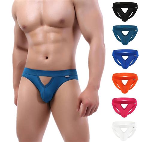 Cueca Sexy Masculina BRAVE PERSON Jockstrap Gay Cuecas Ga Shopee Brasil