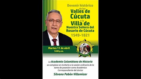 ACH Devenir histórico de los Valles de Cúcuta y la Villa de Nuestra