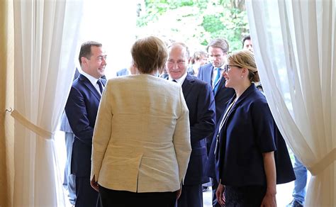 Российско-германские переговоры • Президент России