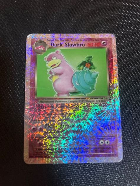 Pokemon Carta Ultra Rara Dark Slowbro Legendary Reverse 2002 Kaufen