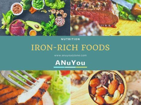 Iron Rich Foods Anuyou Wellness And Slimming Centre