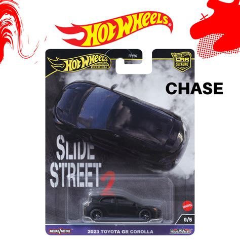 Hot Wheels Premium Chase TH Slide Street Toyota GR Corolla Shopee Malaysia