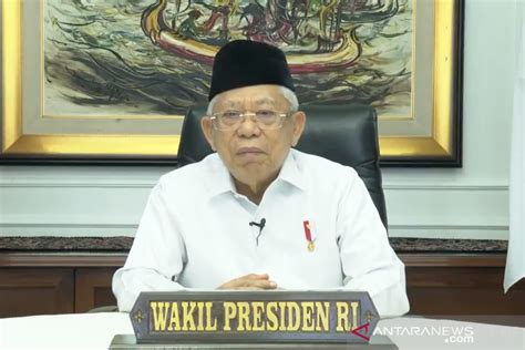 Wapres Dorong Pengembangan Riset Industri Halal Di Indonesia Antara