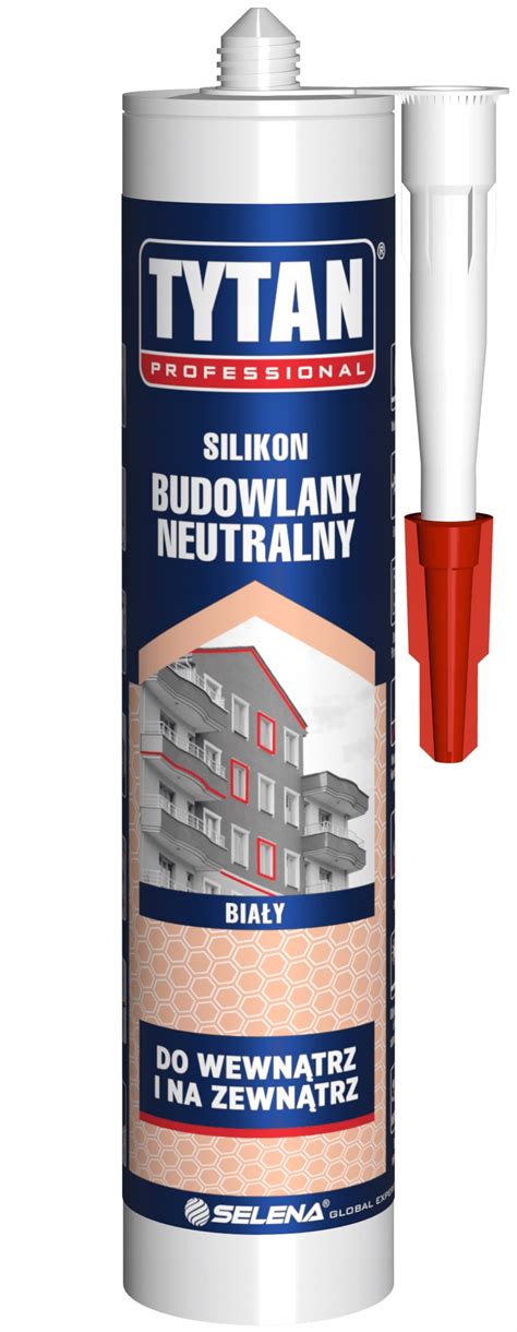 Silikon Budowlany Neutralny Tytan Professional 280ml Biały Wodoszczelny ...