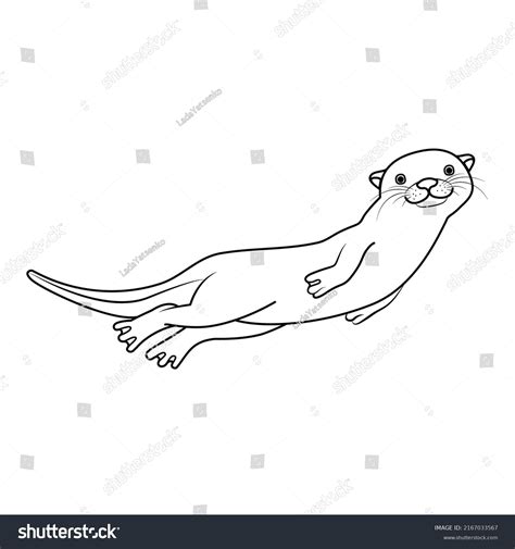 335 Sea Otter Outline Images, Stock Photos & Vectors | Shutterstock