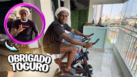 TOGURO DEU UMA BICICLETA PRO MC IG YouTube