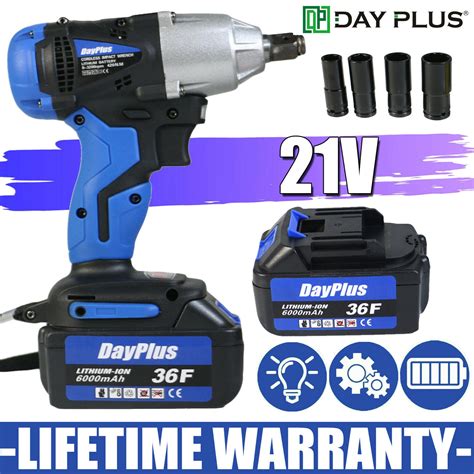 Dayplus New In Box Cordless High Torque Impact Wrench V X Li