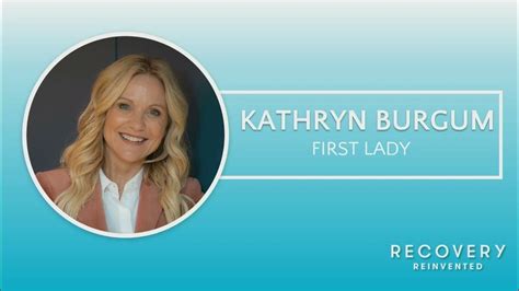 Recovery Reinvented | First Lady Kathryn Burgum | 10.05.2023 - YouTube