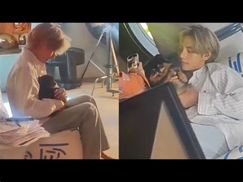 BTS Taehyung Rainy Days MV Behind The Scenes 2023 YouTube