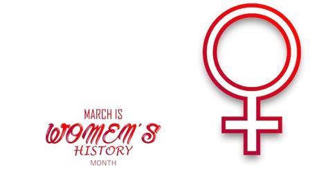 Premium Vector March Is Women History Month Vector Illustration Poster