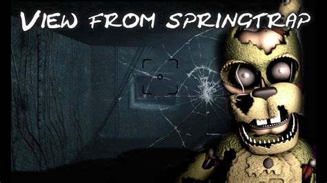 Fnafsfm Fnaf Springtrap Office Jump Scare View From Animatronic | The ...