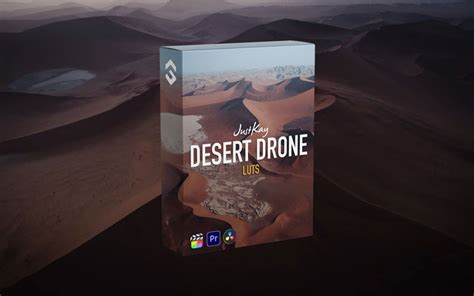 狂野西部沙漠景观旅拍棕色大疆无人机航拍LUT调色预设 Desert Drone LUTs CGgoat