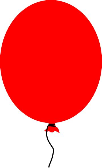 Red Balloons Clip Art