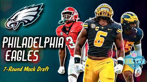 7 Round Philadelphia Eagles Mock Draft 2024 Mended Wings Youtube