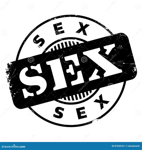 Sex Rubber Stamp Stock Vector Illustration Of Censure