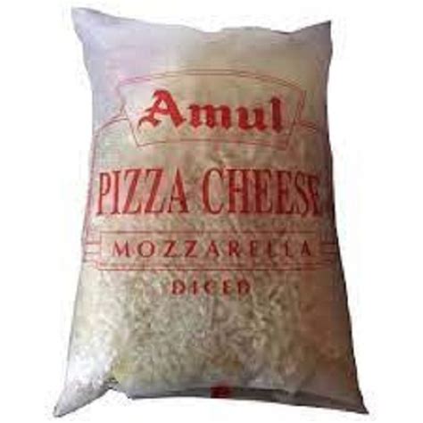 Hygienic Prepared Delicious And Creamy Texture Amul Pizza Mozzarella