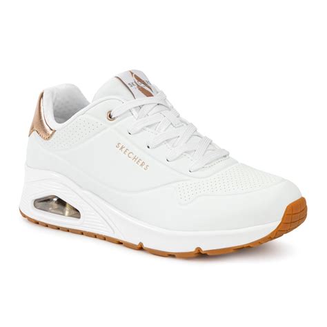 Дамски обувки SKECHERS Uno Golden Air white mesh 177094 WHT Sportano bg