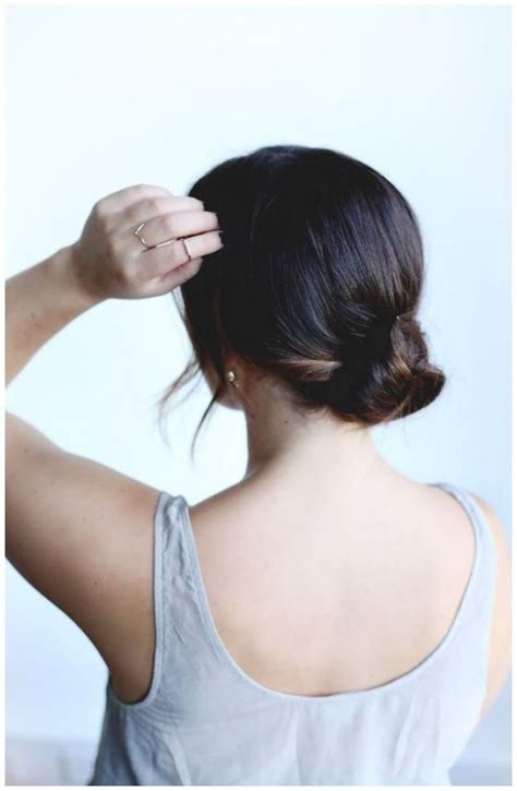 15 Quick And Easy Office Updos For Those Busy Mornings Work Hairstyles Updo Work Hairstyles