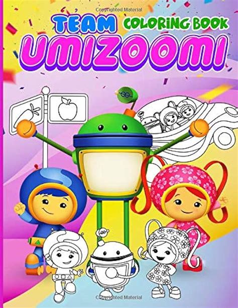 Coloring Books And Activities For Children Team Umizoomi Coloring Book