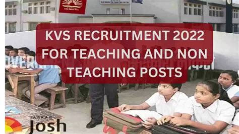 Kvs Recruitment 2022 For 13000 Prttgtpgt And Other Teaching And Non