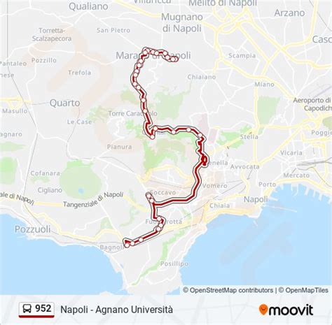 Linea Orari Fermate E Mappe Napoli Agnano Universit Aggiornato