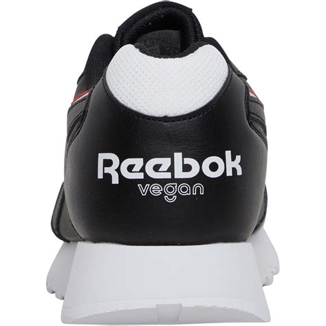 Buy Reebok Classics Reebok Glide Vegan Trainers Black White Vector Red