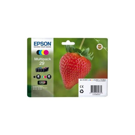 Epson Cartouche D Encre Multipack Noir Jaune Cyan Magenta Pour