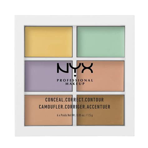 NYX Professional Makeup Color Correcting Concealer Palette - Reviews ...