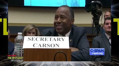 Hud Secretary Dr Ben Carson Grilled By The House Committee The