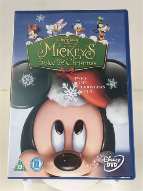 Mickeys Twice Upon A Christmas Dvd Walt Disney Animation Kids Movie