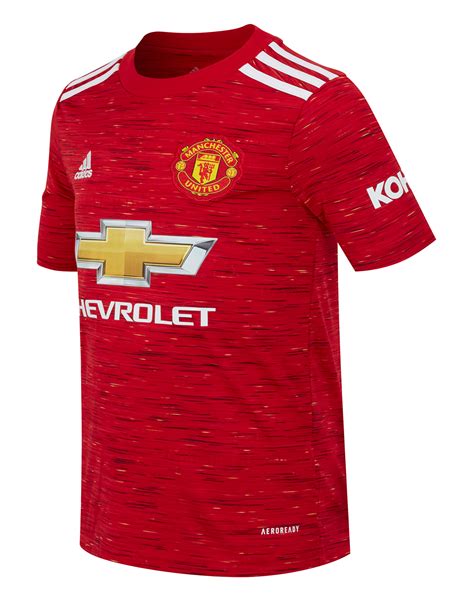 adidas Kids Man Utd 20/21 Home Jersey - Red | Life Style Sports IE