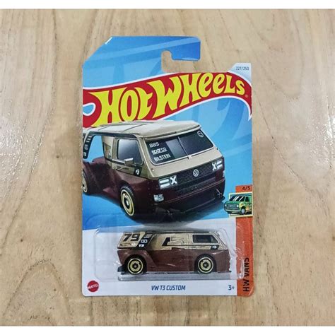 Jual Hot Wheels VW T Custom Cokelat Latte Original Mattel Shopee Indonesia