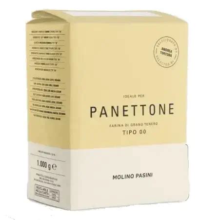 Farinha Italiana 00 PASINI PANETONE 1kg Mundo Mais Verde