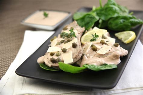 Escalope De Veau Vitello Tonnato Sauce Au Roquefort Tendriade