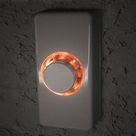 Illuminated Wired Surface Mounted Bell Push