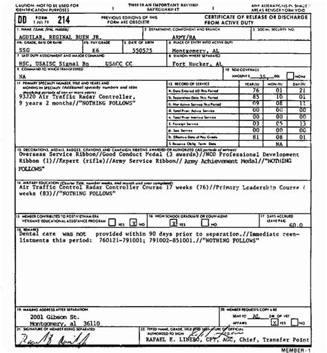 √ Where On The Dd214 Is The Discharge Code Va Navy Usa