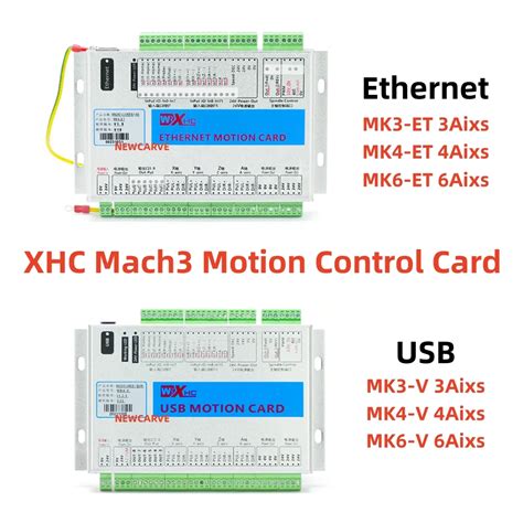 Xhc Mach3 Cnc Control Ler Mkx Et Ethernet Breakout Board 3 4 6