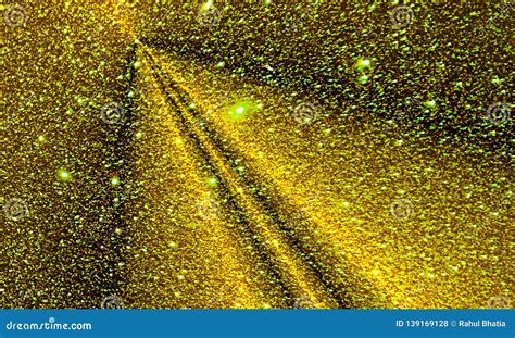 Glitter Textured Dark Yellow Background Wallpaper. Stock Illustration ...