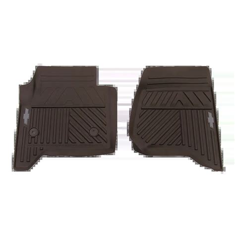 2017 Silverado 1500 Front Floor Mats | Premium All Weather | Cocoa ...