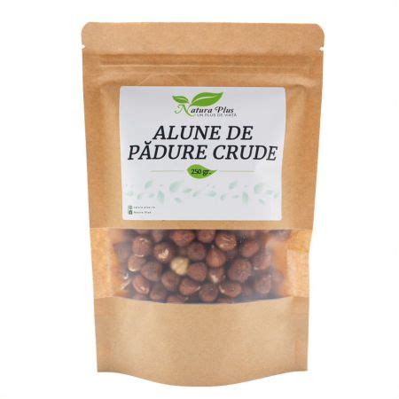 Alune De Padure Crude 250 G Natura Plus Bebe Tei