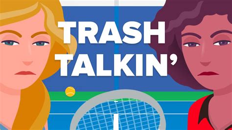 Best Trash Talkers In Tennis S E Youtube