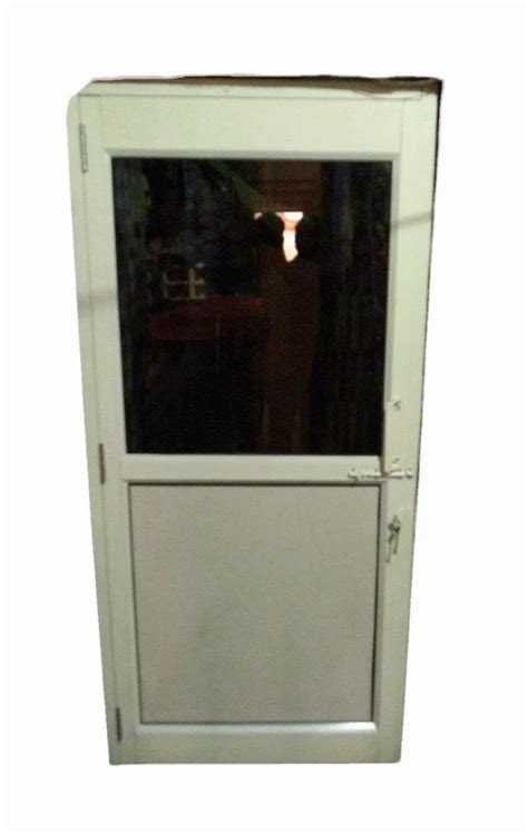 Aluminium White Aluminum Powder Coated Hinged Door For Home Thickness