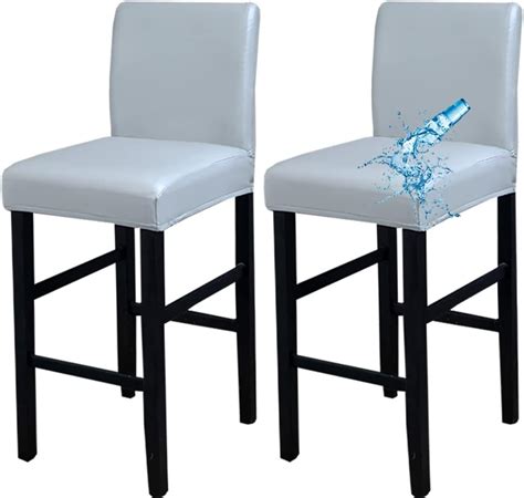 Amazon Bar Stool Covers Pack Stretch Waterproof Pu Bar Stool