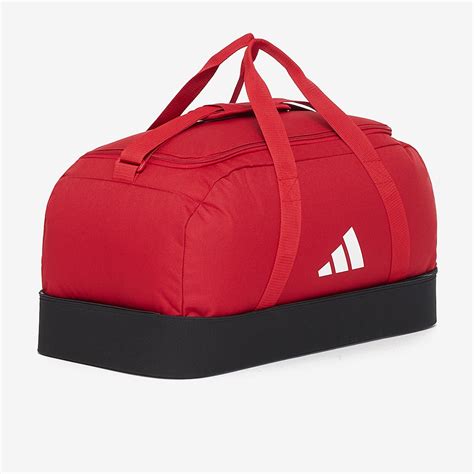 Adidas 3 Stripe Tiro League Duffle Bag Bc Medium Team Power Red